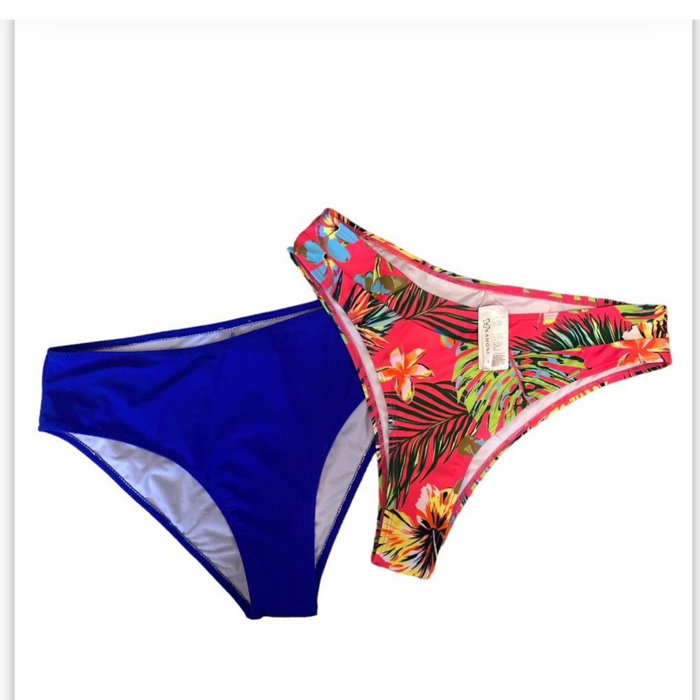 Set of Two Bikini Bottoms Size L & XL NWOT 🥰